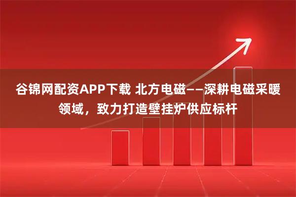 谷锦网配资APP下载 北方电磁——深耕电磁采暖领域，致力打造壁挂炉供应标杆